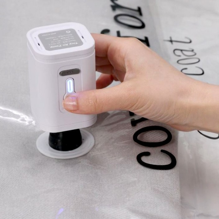 리빙톤 정리왕 압축팩 파워에어 펌프 무선 압축팩 펌프 홈쇼핑, 1개, 1세트