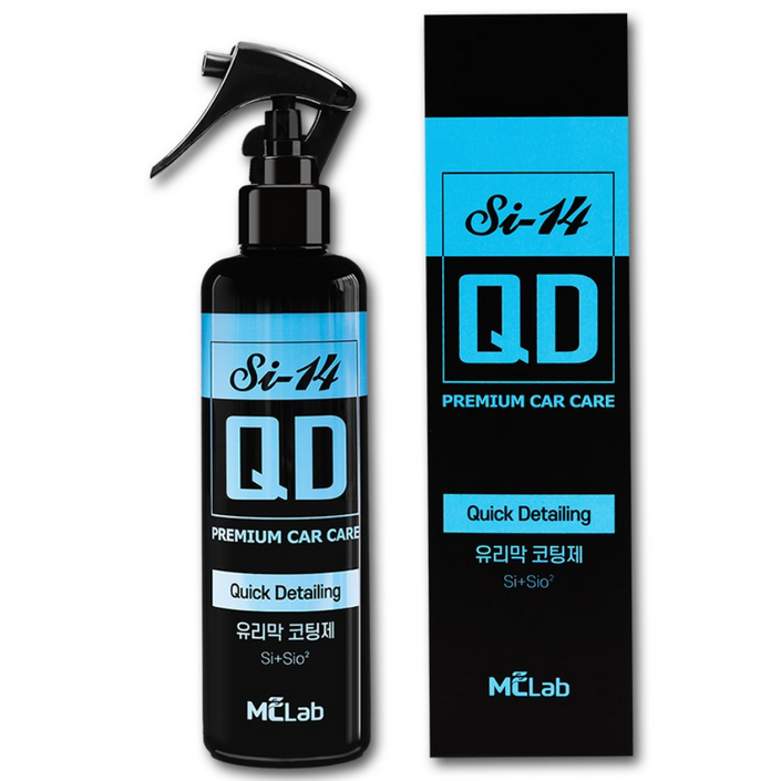 엠씨랩 차량 자동차 UV 광택 코팅 퀵디테일러 QD, 1개, 300ml