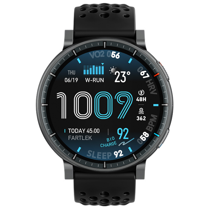 어메이즈핏 스마트워치 ACTIVE MAX, GPS  블루투스, 4.85cm, 블랙