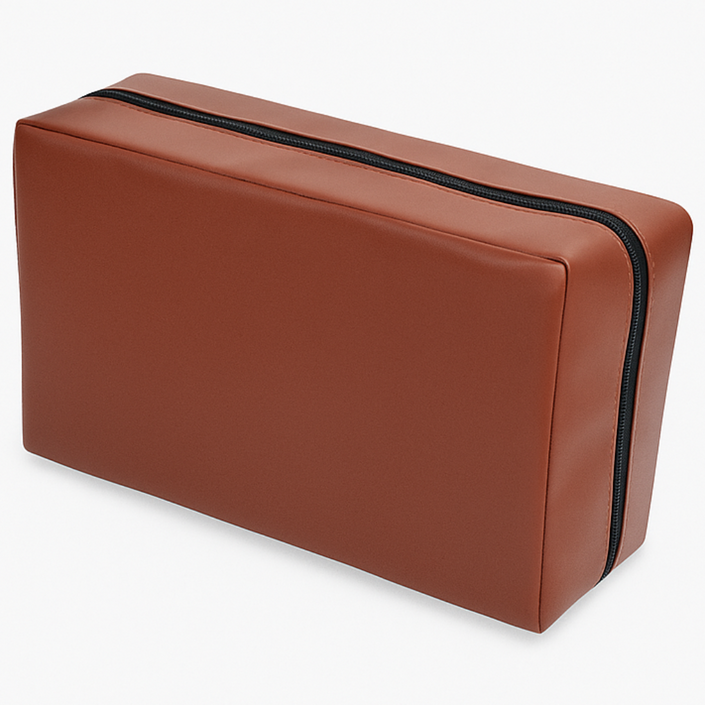 국산 다용도 레자 사각 찜질방베개