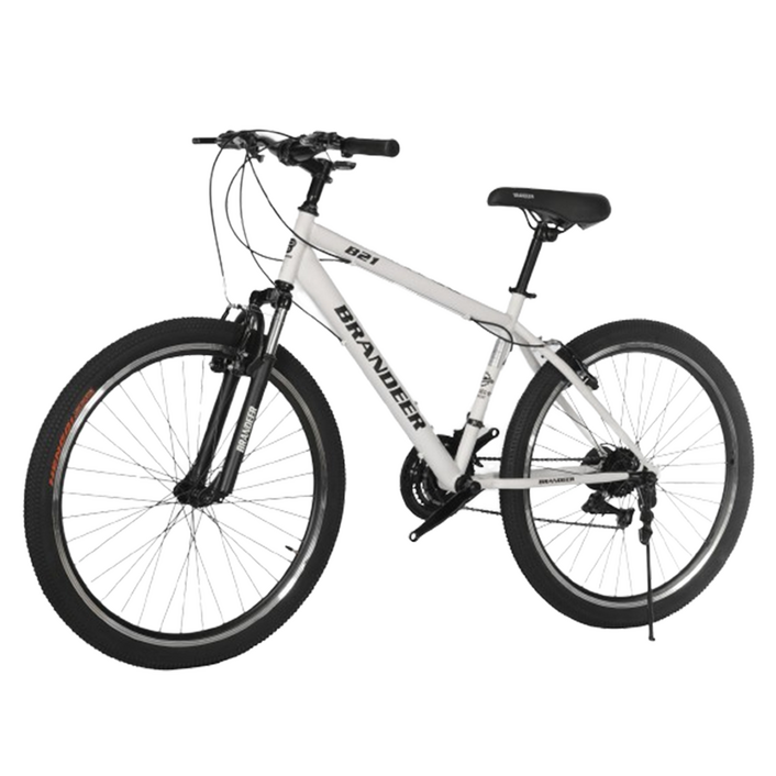 브랜디어 입문용 MTB 21단 자전거 B21, 매트화이트, 170cm, 1개