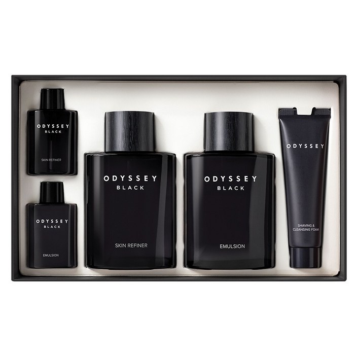 오딧세이 블랙 스페셜 남성 기초화장품세트