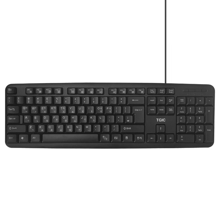 TGIC컴퓨터 TGC-K1200U USB 유선 일반형 키보드