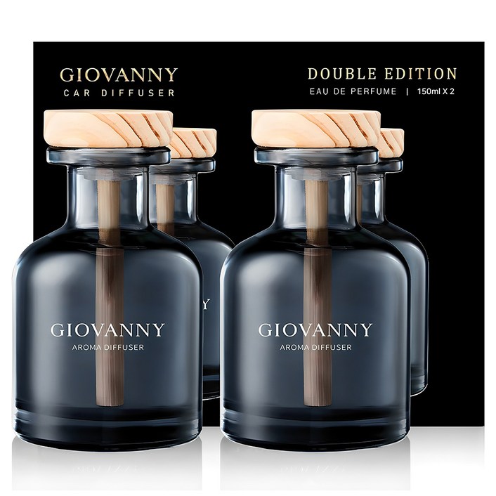 GIOVANNY 차량용 디퓨저 150ml, 아쿠아샤워, 1세트 GIOVANNY 차량용 디퓨저 150ml, 아쿠아샤워, 1세트