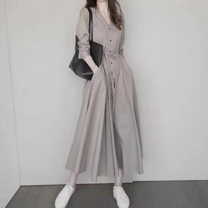 포플러앤씨 레이몬 브이 원피스