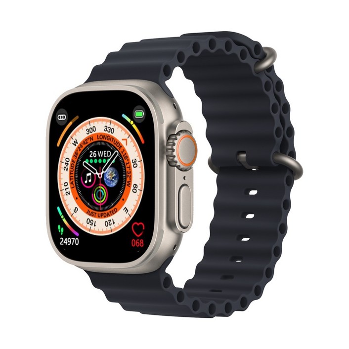 스마트워치 Ultra 오션 밴드 49mm GPSCellular 티타늄 케이스 두 가지 색상 옵션
