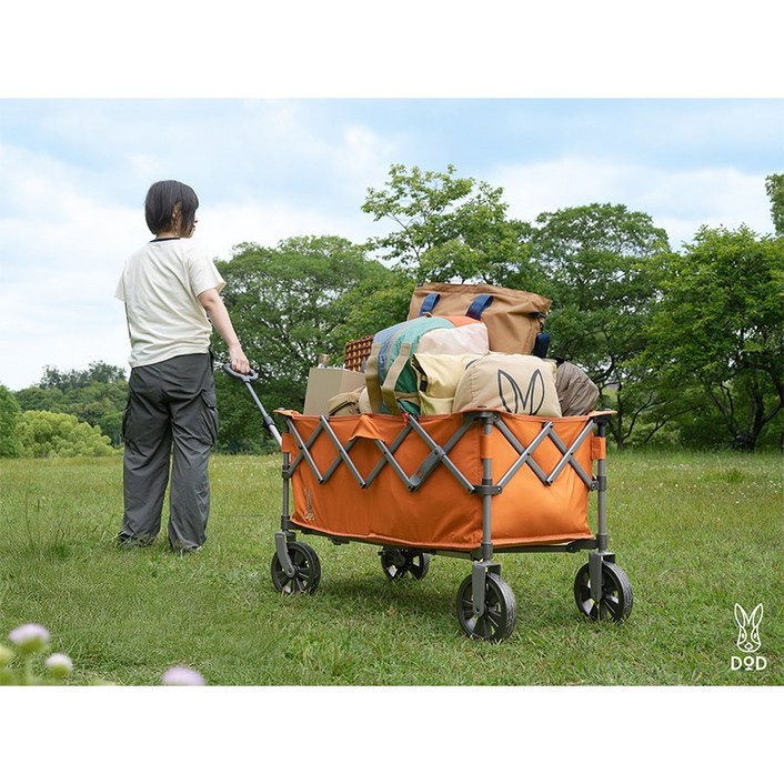 DOD 가볍고 컴팩트한 대용량 캠핑 왜건