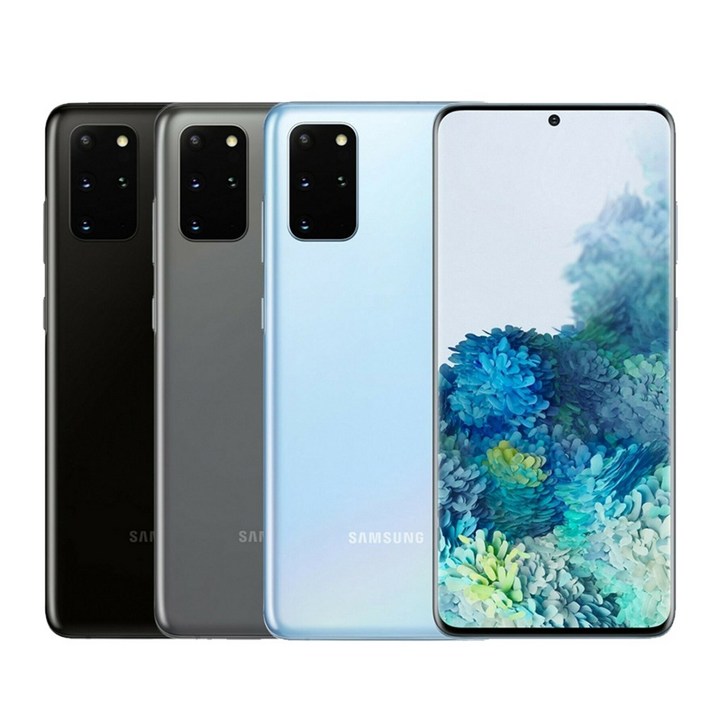 리퍼폰삼성 갤럭시s20플러스 256GB 센터판 미사용 중고폰 공기계 알뜰폰 자급제, 클라우드화이트