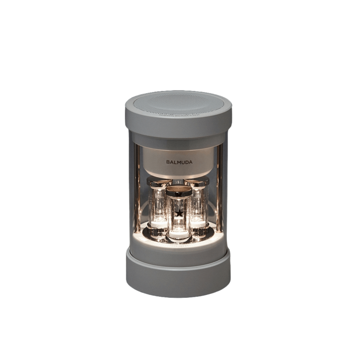 발뮤다 더 스피커 화이트  M01BWH ×1개 휴대용 블루투스피커 감성소품 입체적인음상