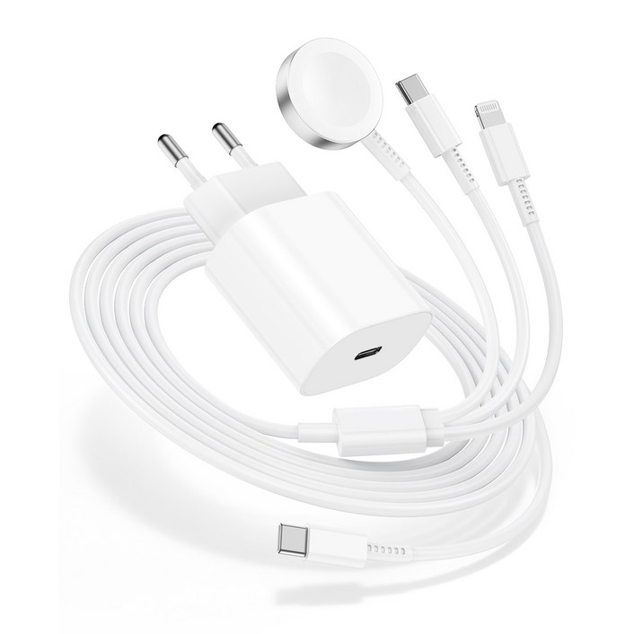 루미아코어 애플워치 무선 충전기 C타입 20W c타입 고속 충전기 8핀 3ni1고속충전케이블