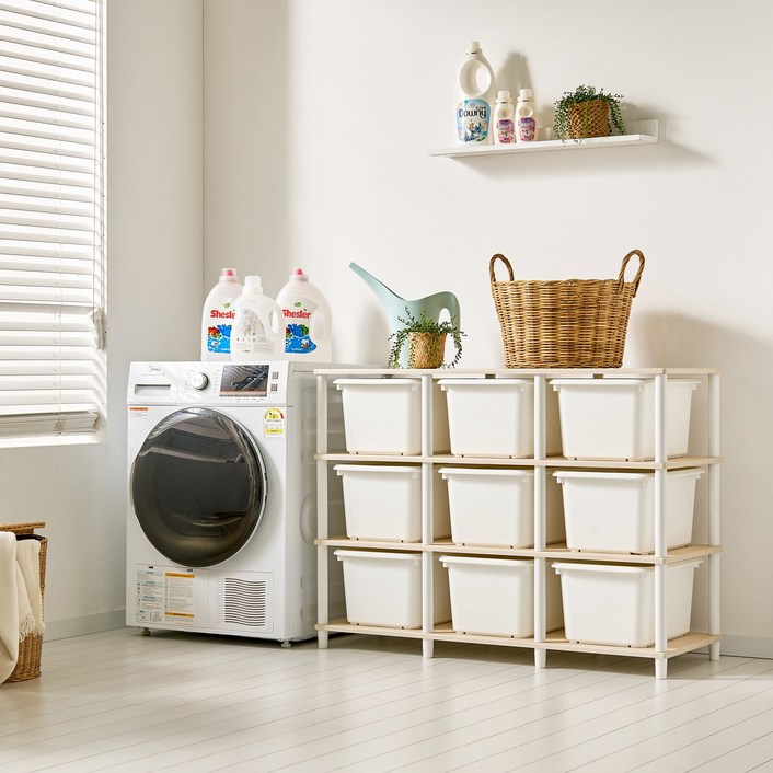 프로모션행사중 큐브수납장 1단2단3단 장난감 기저귀정리함 펜트리 거실장 애견용품수납 정리수납장 틈새수납장 장난감정리함 베란다정리, 메이플, 1개