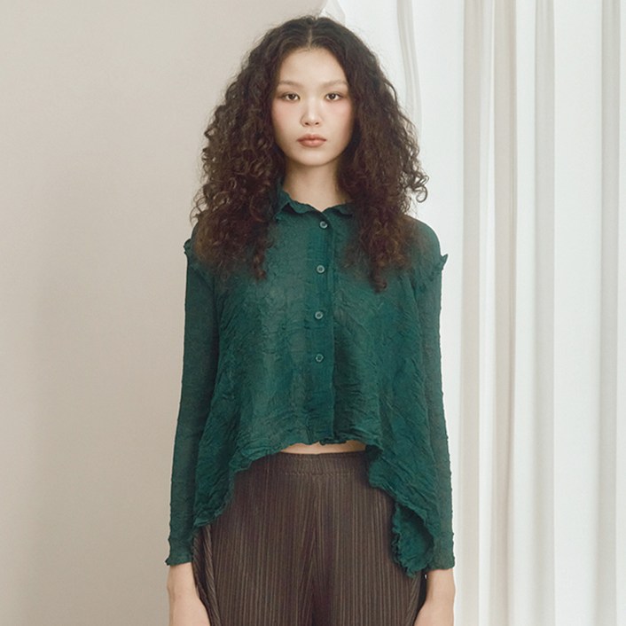 피네플리츠 A라인 숏 가디건 (5 Color)