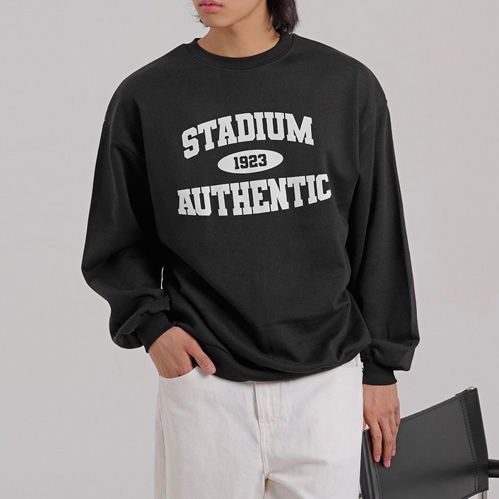 에잇스타디움 남녀공용 트리플러 프리미엄 맨투맨