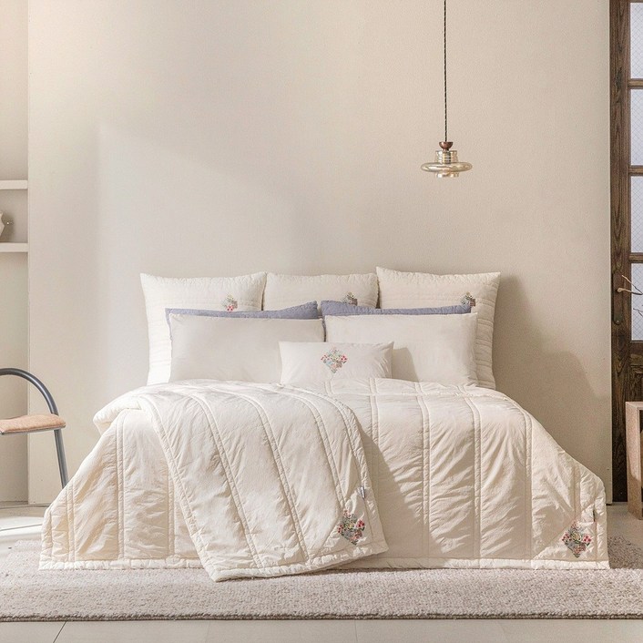 [공식판매처] 박술녀 한울 도톰양모 순면 이불2장+베개커버2장 (작품명 영화2) 슈퍼싱글 퀸 킹 슈퍼킹 / 국내생산 / 빠른배송 / 선물추천 / 선착순특가