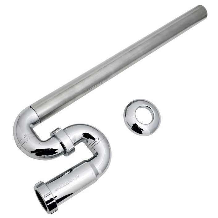 세면대 트랩 S자 배수관 바닥 국산 S트랩, 1개