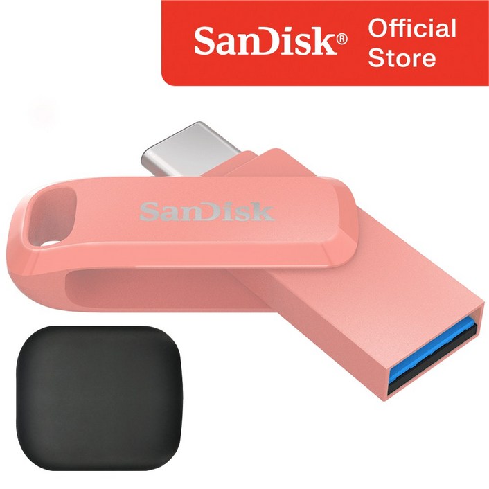 샌디스크 USB 메모리 SDDDC3 피치 C타입 OTG 3.1 대용량  USB 전용 케이스