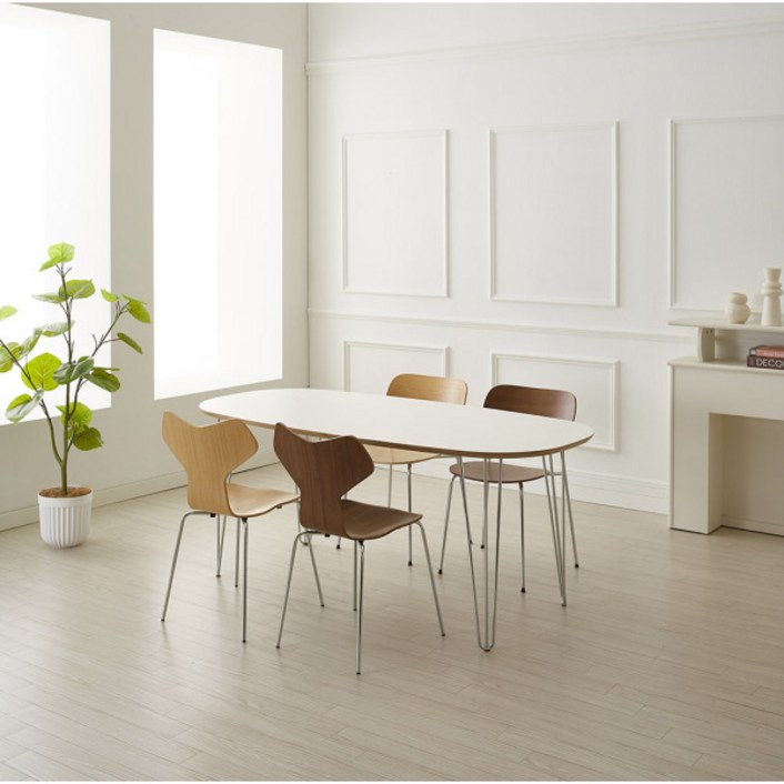 오노홈 한스테이블 1600 자작엣지 실버엣지