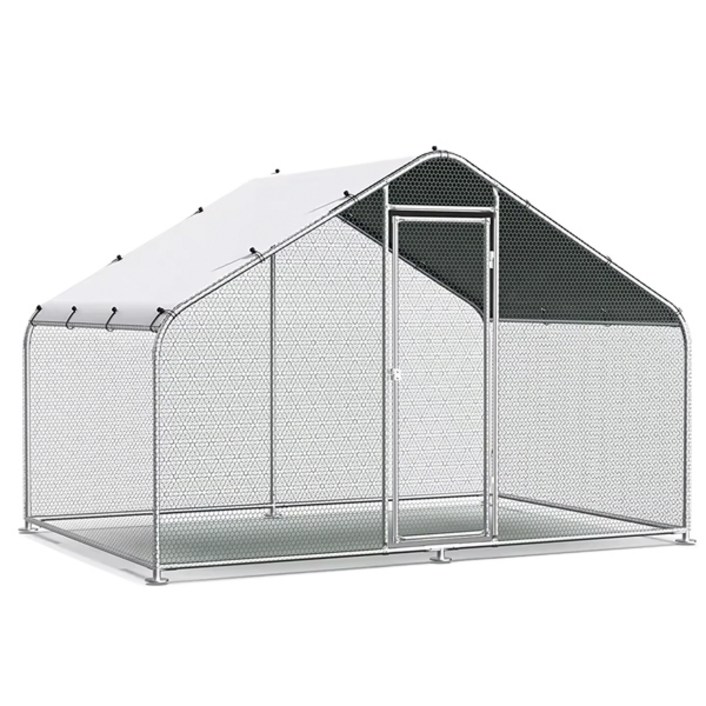 조립식 닭장 양계장 사육장 조류 오리 토끼 새장 야외 대형 견사 케이지, 1개