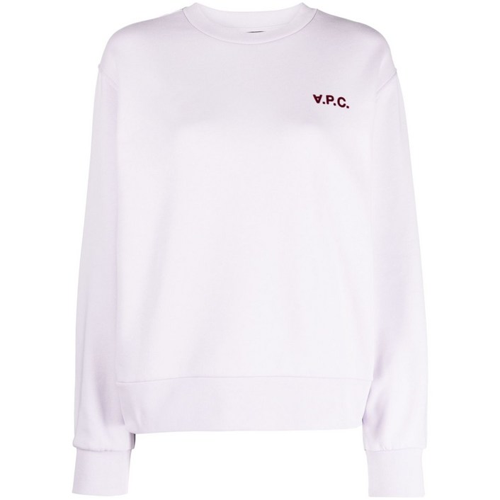A.P.C. 로고 프린트 스웨트셔츠