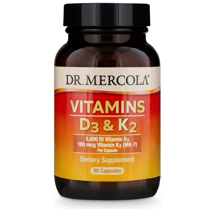 닥터머콜라 비타민D3 K2 5000IU 180mcg MK7 캡슐