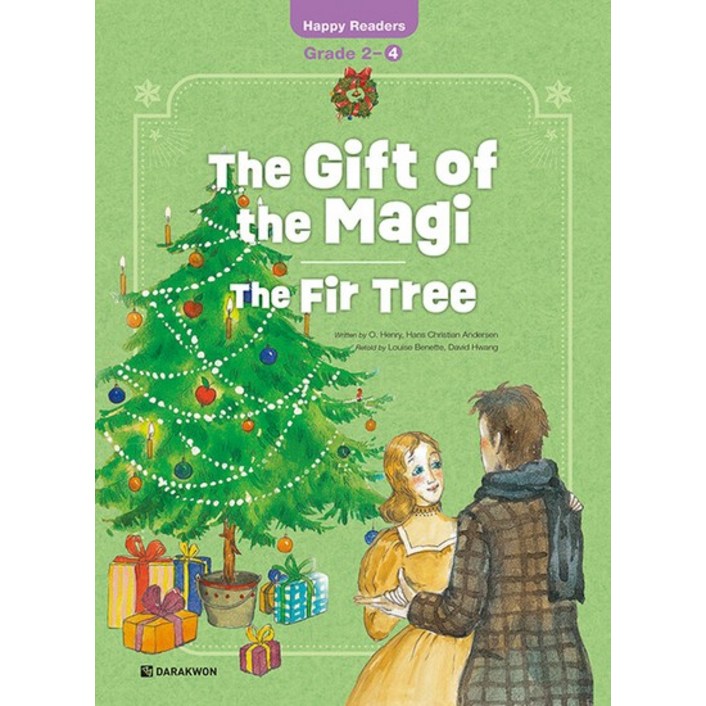 다락원 The Gift of the Magi  The Fir Tree 크리스마스 선물전나무 이야기 Happy Readers Grade 24