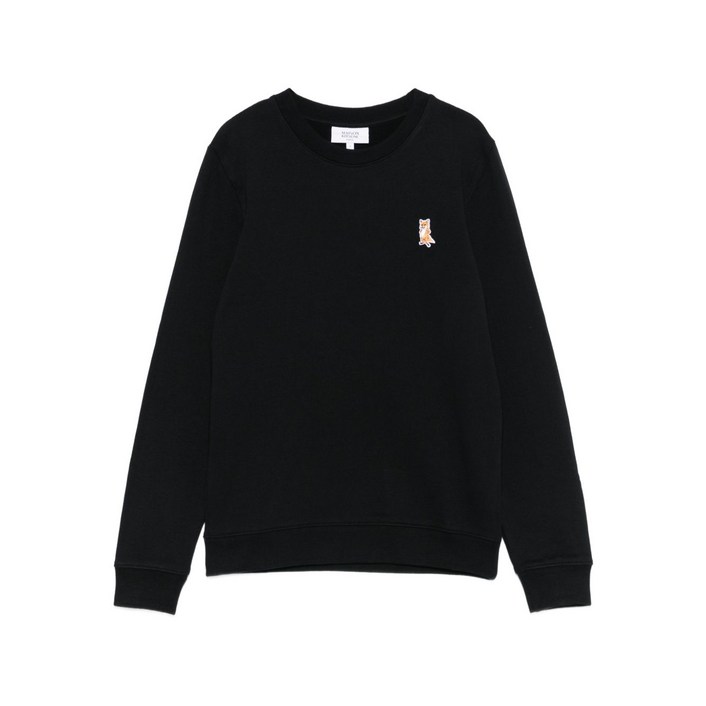 메종키츠네 폭스 자수 스웨트셔츠