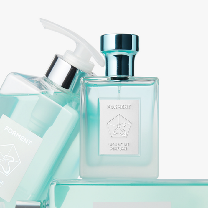 리뉴얼 신제품 포맨트 포맨 시그너처 퍼퓸 코튼배쓰 향수 50ml 올인원 샤워 바디워시 500ml SET 비누향