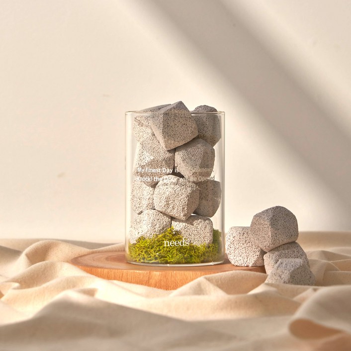 예니즈 스톤 방향제 집들이선물 디퓨저, 1개, 10ml, 화이트스톤위즈덤오일