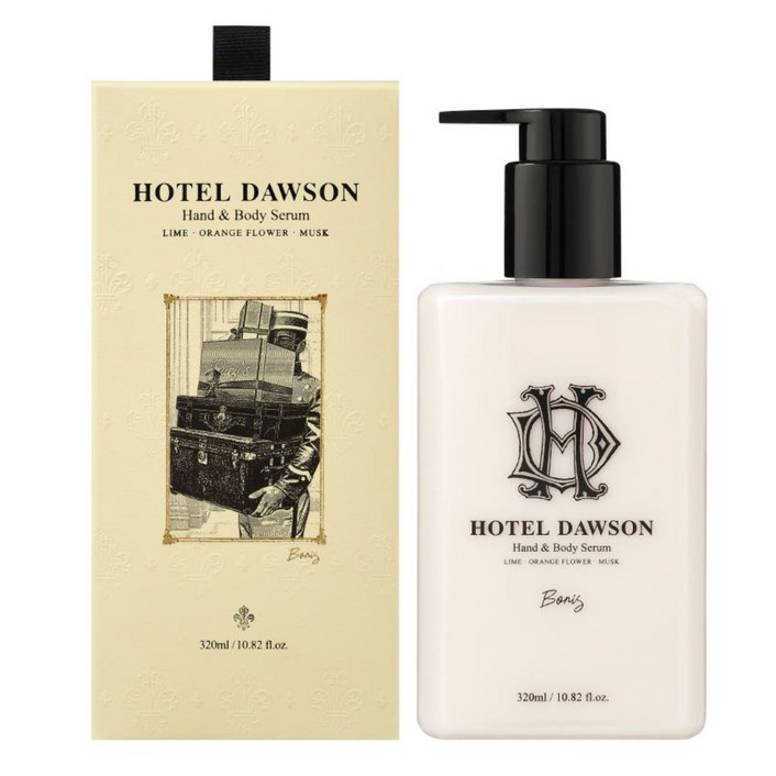 호텔도슨 보리스 핸드  바디 로션 320ml 시트러스향 산뜻보습