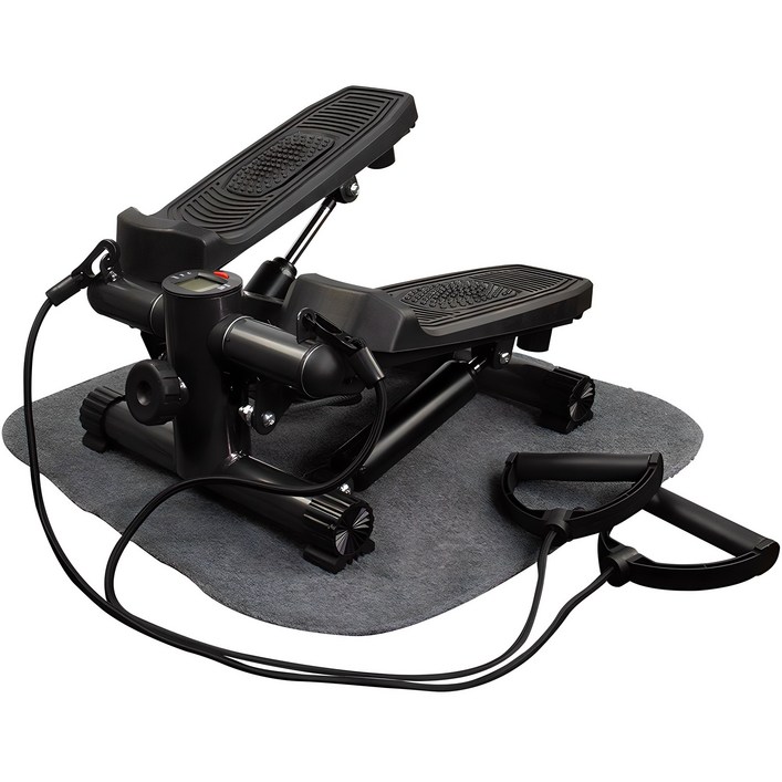 벨리카 홈트레이닝 유산소 운동 스텝퍼 A4  튜빙밴드  바닥긁힘 방지용 매트