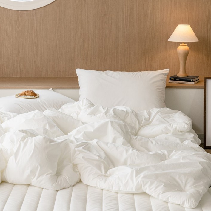 파르페by알레르망 국내 제조 60수 고밀도 순면 차렵이불베개 세트