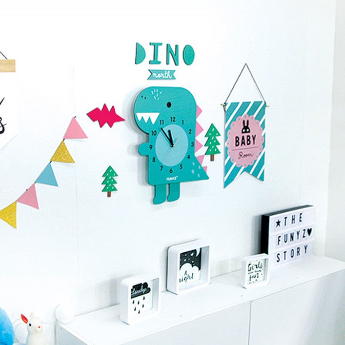 퍼니즈 어썸프렌즈 움직이는추시계 A 데코풀세트