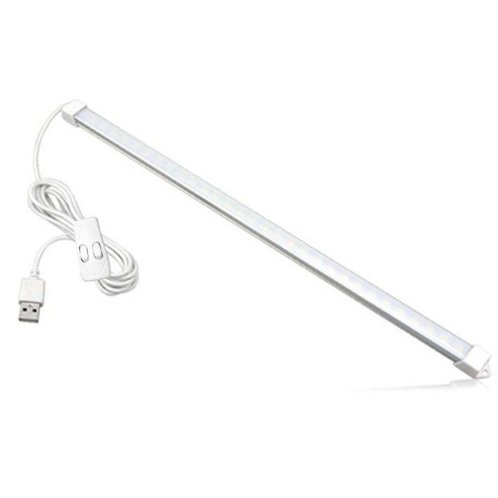 USB LED 바 조명 대 3색 52cm, 주황빛, 아이보리빛, 하얀빛 5386970060