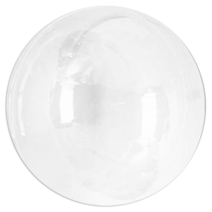 파티쇼 PVC 투명 버블 풍선 일반 45cm