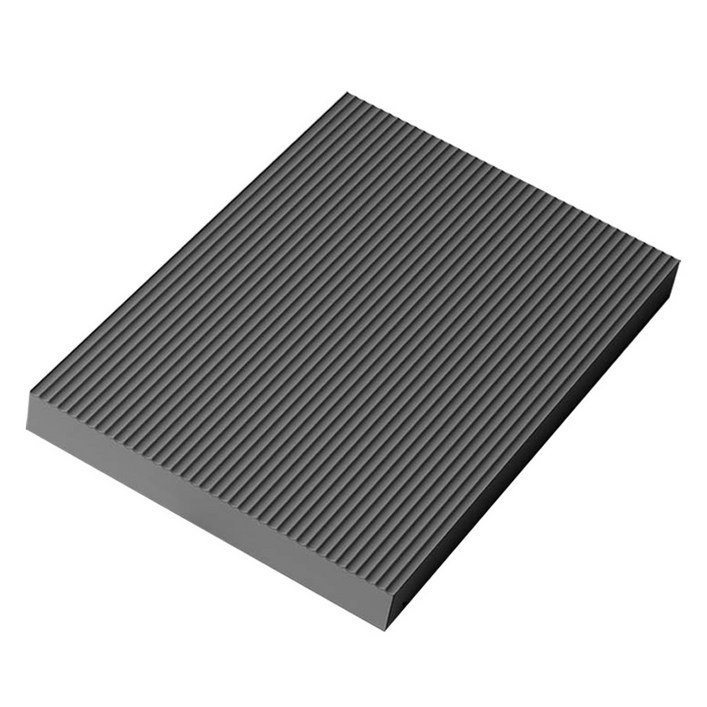 코히모 논슬립 두꺼운 요가 밸런스 패드 블록, 블랙, 1개