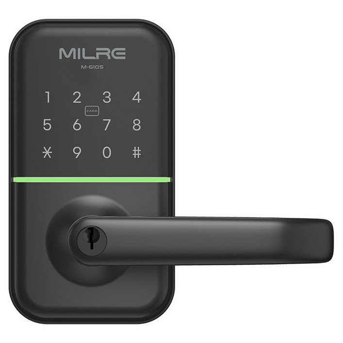 밀레시스텍 목문 손잡이 도어락 M610S