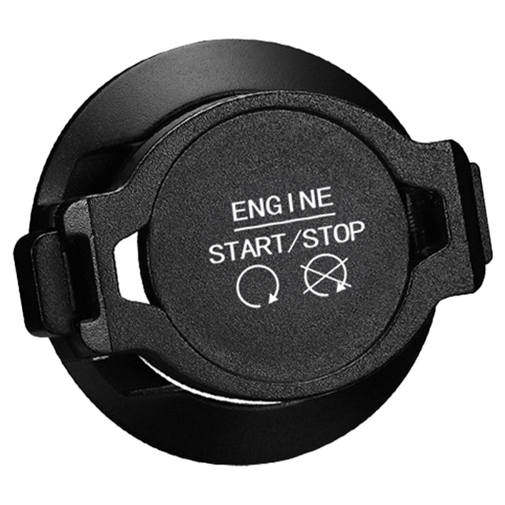 리버폭스 차량용 스마트 버튼 클래식 보호 덮개, 블랙, 1개