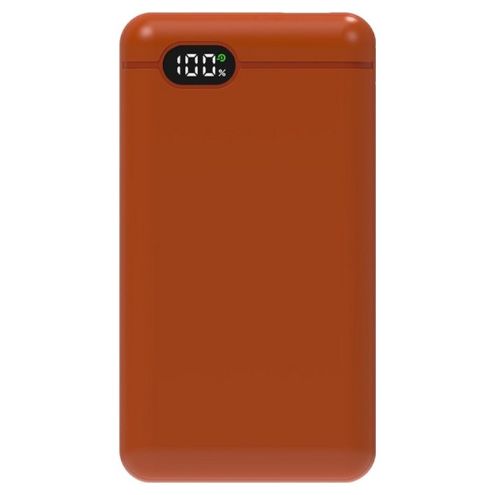 리큐엠 고속충전 보조배터리 20000mAh, QP2000C1, 토마토레드
