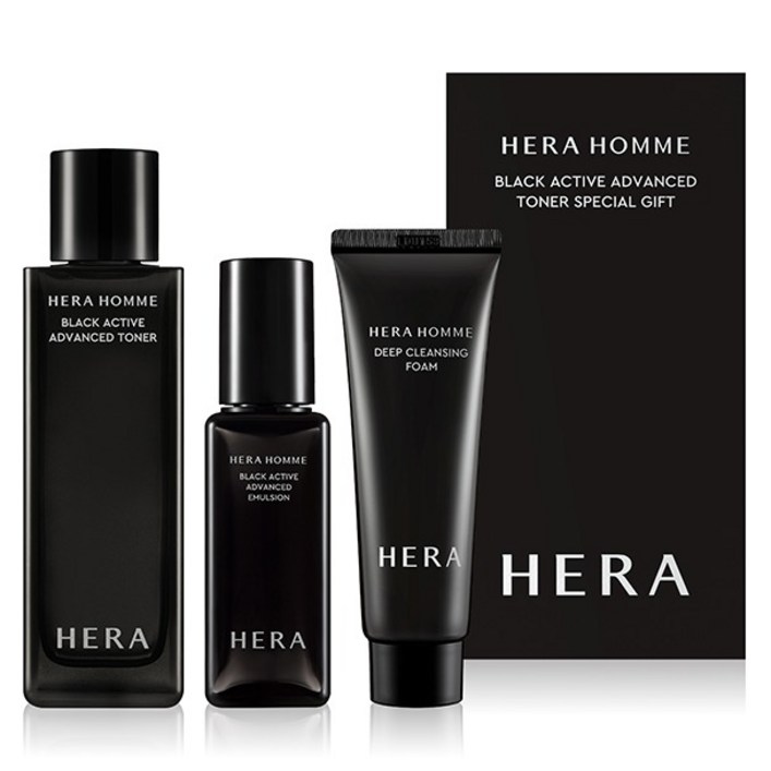 헤라 옴므 블랙 토너 스페셜 기프트 3종 세트