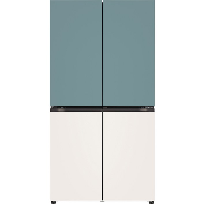 LG전자  디오스 오브제컬렉션 4도어 냉장고 T873MTE111 870L 방문설치