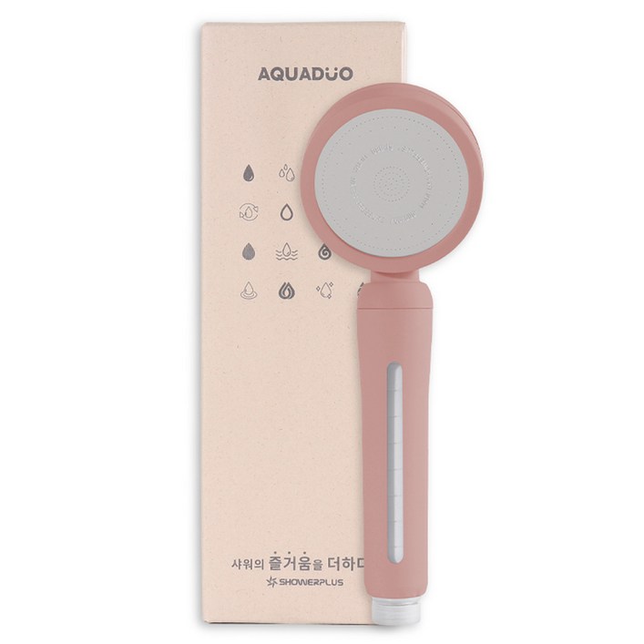 아쿠아듀오 PLA필터 블라썸 샤워기