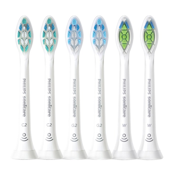 필립스 옵티멀 칫솔모 버라이어티 팩 6p