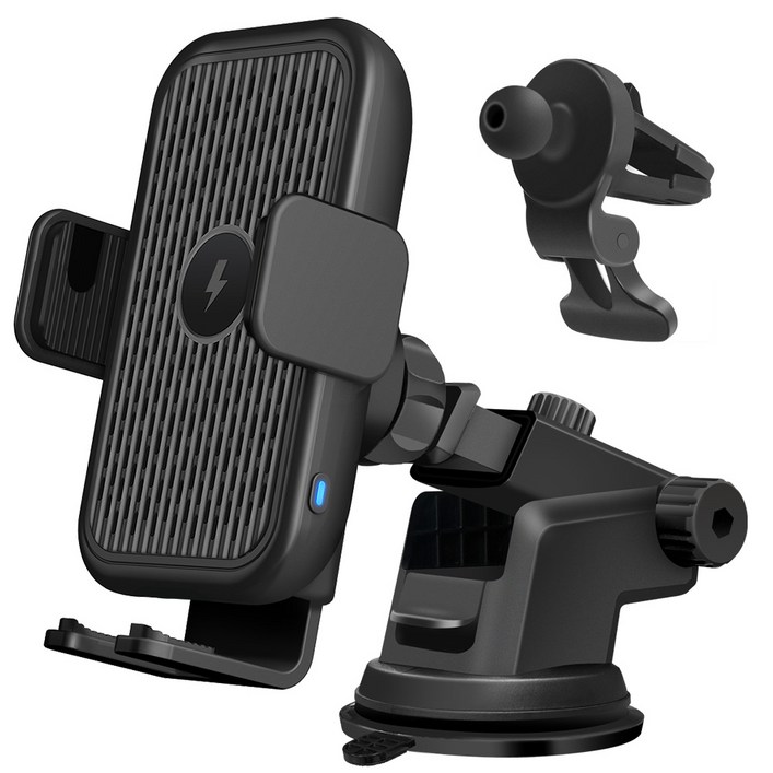 탐사 차량용 고속 듀얼코일 15W 무선충전 거치대 풀세트