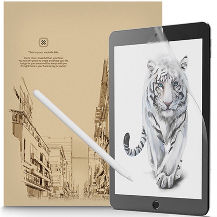 빅쏘 아이패드 종이질감 액정보호필름 1매, 1개