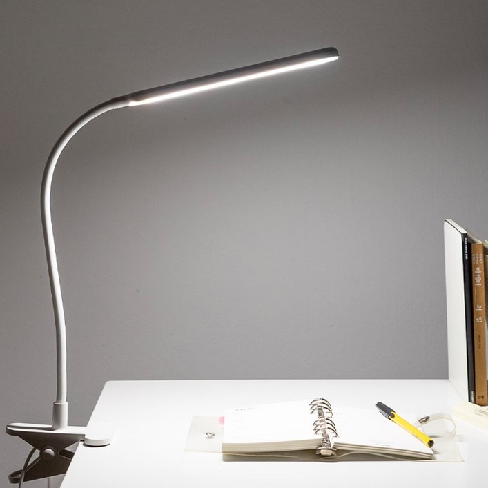 IRENE 10단 밝기 슬림 집게 LED 스탠드 IR2200M