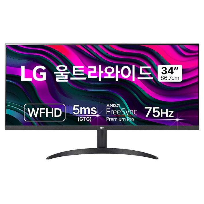 LG전자 WFHD 울트라와이드 모니터 LG전자 WFHD 울트라와이드 모니터
