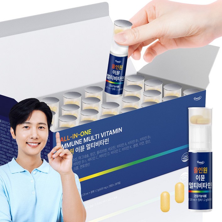 퍼니트 올인원 이뮨 멀티비타민, 28회분, 1개