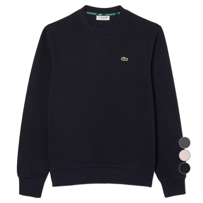 라코스테 여성용 더블페이스 피케 크루넥 맨투맨 SF5245-55N