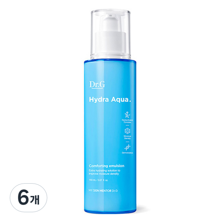 닥터지 하이드라 아쿠아 컴포팅 에멀전, 150ml, 6개