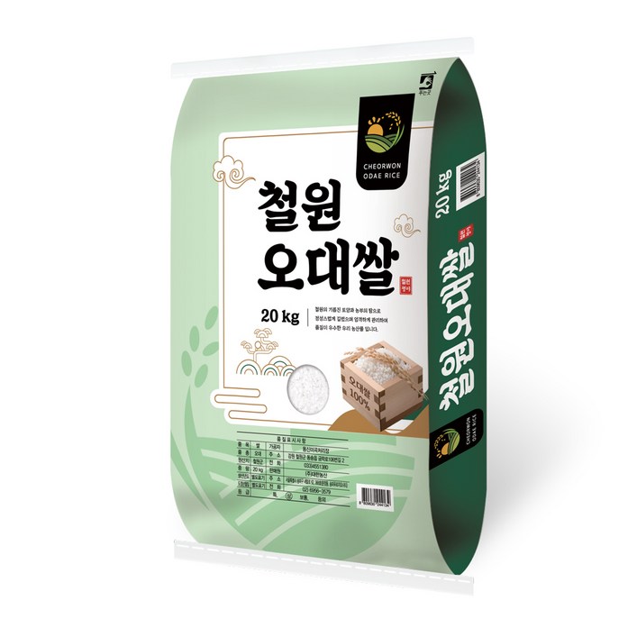 대한농산 2024년산 햅쌀 철원오대쌀 상등급